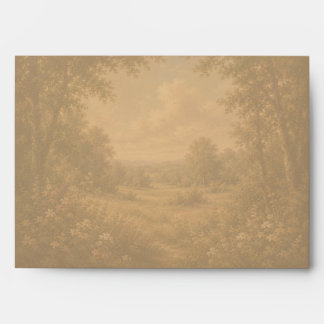 Romantic Vintage Envelope 5X7