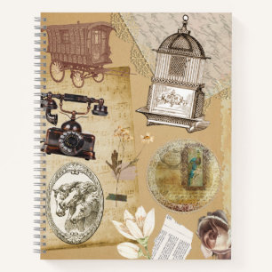 Romantic Vintage Journal Notebook