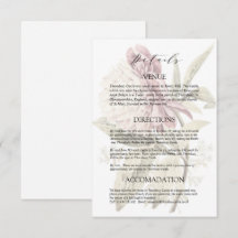 Romantic Vintage Peony Wedding Details 