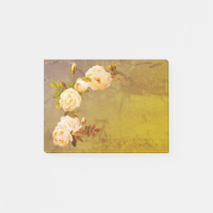 Romantic Vintage Roses Post-it Notes