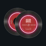 Romantic vinyl record wedding save the date<br><div class="desc">It is unique romantic wedding save the date</div>