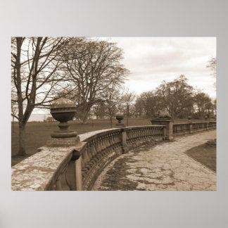 Romantic Walk Path Poster