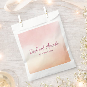 Romantic Watercolor Colourful Wedding Favour bag