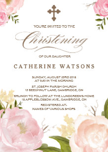 Christening Baptism Invitations Zazzle Com Au