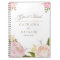 Romantic Watercolor Flowers Wedding Guest Book