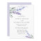 Romantic Watercolor Lavender w/Details Wedding