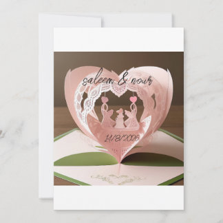 Romantic wedding cards
