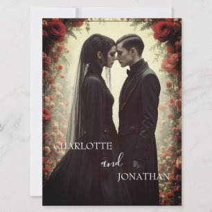 Romantic Wedding in Black Elegance