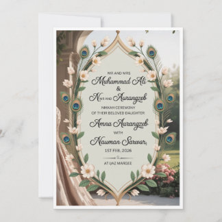 Romantic Wedding Invitations 💍 – Elegant & Printa