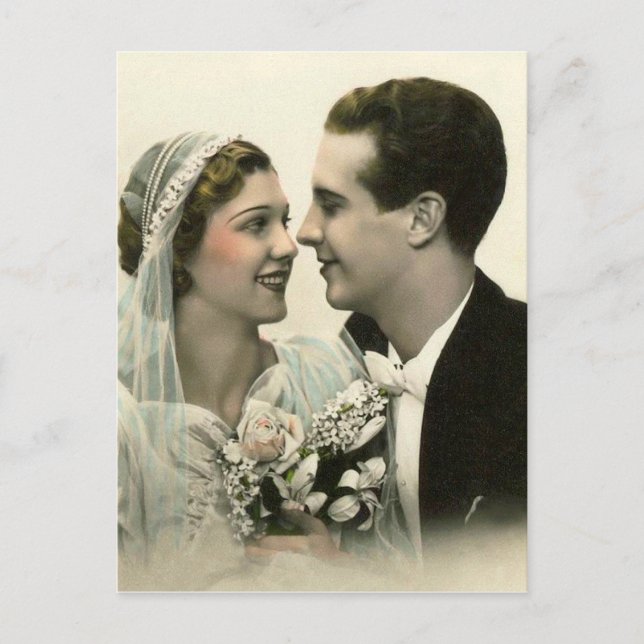 Romantic Wedding Postcard (Front)