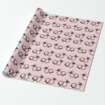 Romantic Wedding Rings Sweet Light Pink Seamless Wrapping Paper<br><div class="desc">"Romantic Wedding Rings Sweet Light Pink Seamless Wrapping Paper" highlights shining wedding bands in a chic,  seamless design,  ideal for wrapping gifts that celebrate love and marriage.</div>