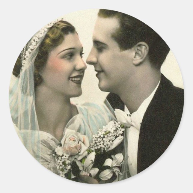 Romantic Wedding Stickers (Front)