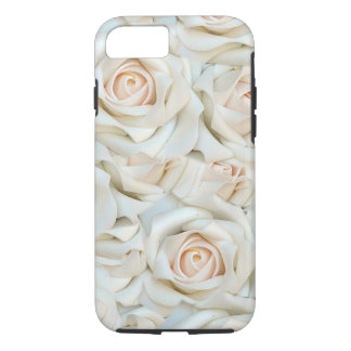 Romantic white Roses Pattern iPhone 8/7 Case