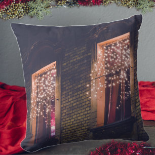 Romantic windows cushion