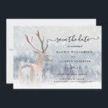Romantic Winter Woodland Forest Save the Date<br><div class="desc">Romantic Winter Woodland Forest Save the Date - What a lovely way to announce your very special date. Save the Date features a gorgeous, woodland snowy winter scene and pretty, script typography. Our hight quality template makes it so easy for you to personalise your Save the Date. If you would...</div>