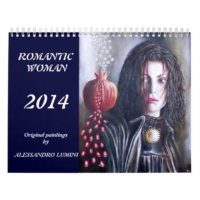 ROMANTIC WOMAN 2014 CALENDAR (Cover)