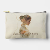 Romantic Woman Nature Silhouette Custom