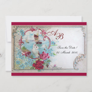 ROMANTICA  MONOGRAM SAVE THE DATE