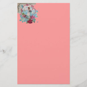 ROMANTİCA ,pink red blue Stationery