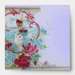 ROMANTICA pink red blue white Envelope