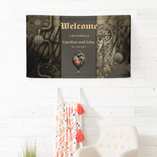Romanticism in wheels and tubes the steampunk soul banner
