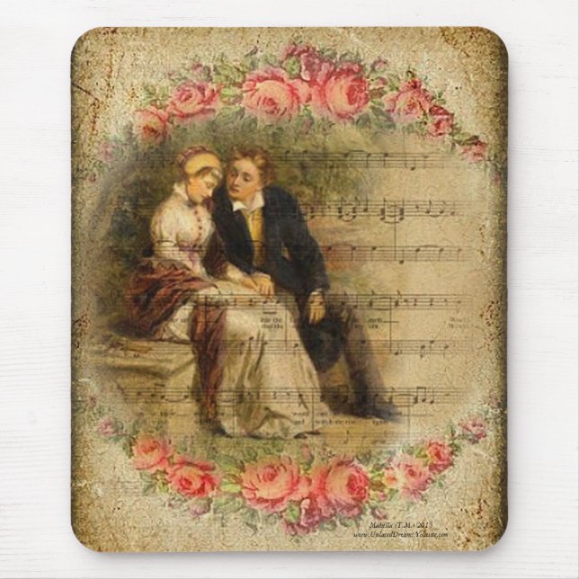 Romanticism Mouse Pad (Front)