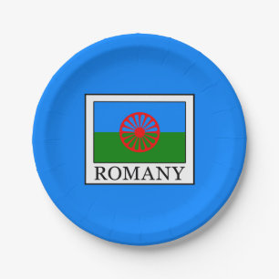 Romany Paper Plate
