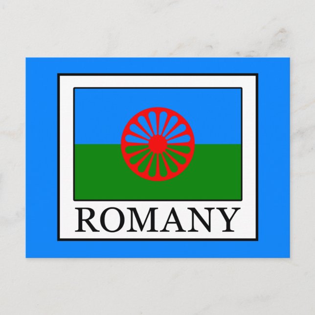Romany Postcard (Front)