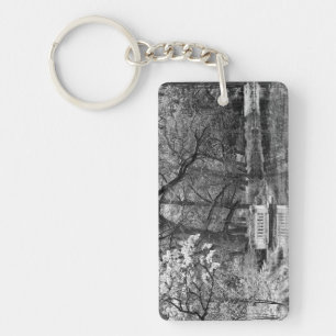 Romatic lake key ring