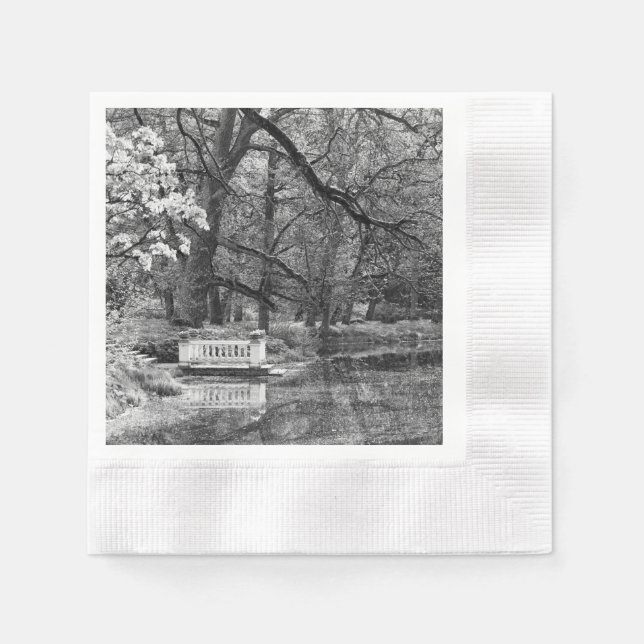 Romatic lake napkin (Front)