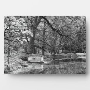 Romatic lake plaque