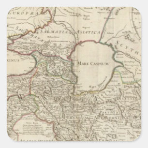 Rome 4 square sticker