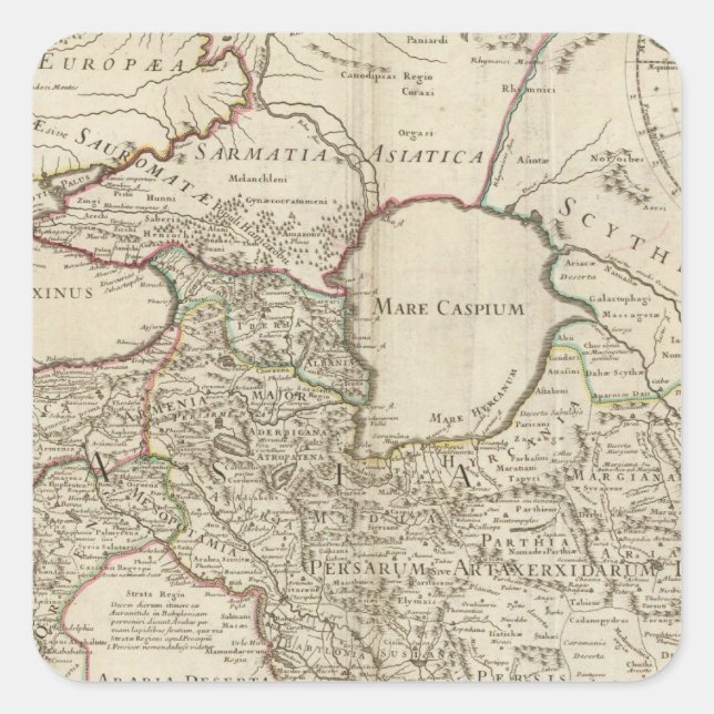 Rome 4 square sticker (Front)