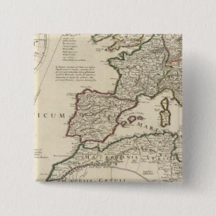 Rome 5 15 cm square badge