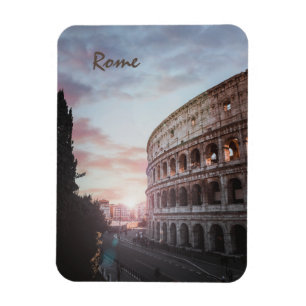 Rome Ancient Architecture sunset cityscape Magnet