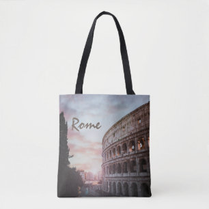 Rome Ancient Architecture sunset cityscape Tote Bag