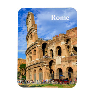Rome and Colosseum Vinyl Magnet