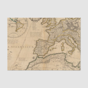 Rome and Eastern Hemisphere Tissue Paper