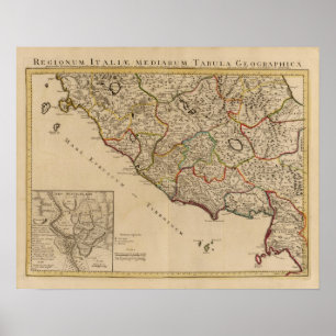 Rome and Italy Poster