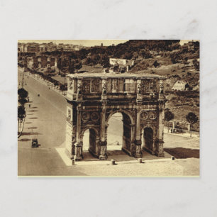 Rome, Arch of Constantine Postcard