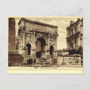 Rome, Arch of Septimus Severus Postcard