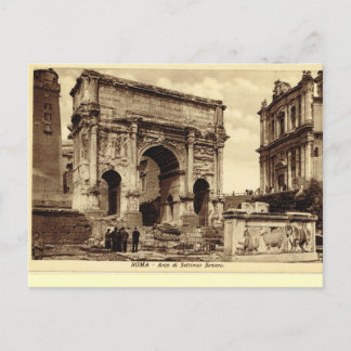 Rome, Arch of Septimus Severus Postcard