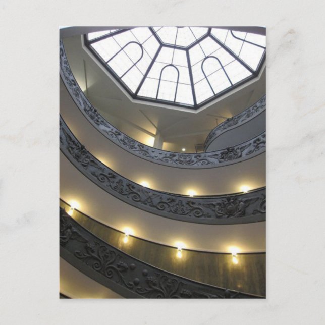 Rome Architectural Ceiling Postcard (Front)