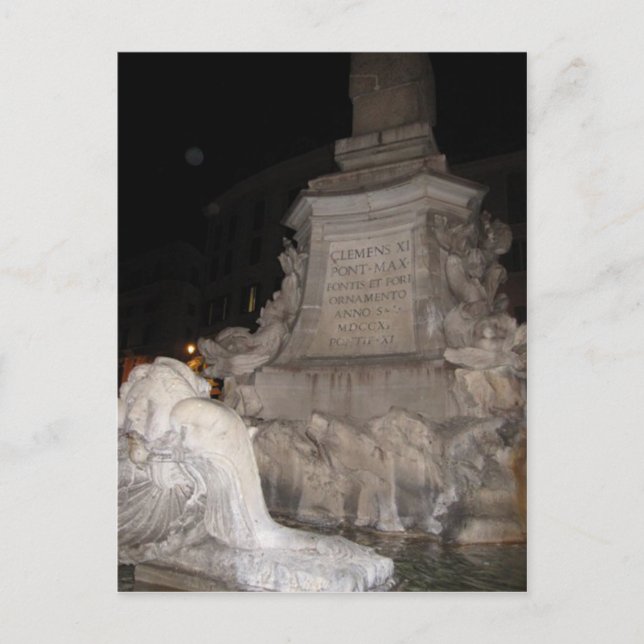 Rome Architectural Monument Postcard (Front)