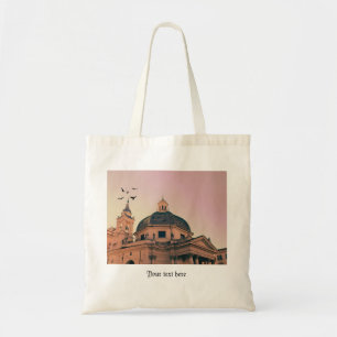 Rome architecture & statues sculpture personalised tote bag