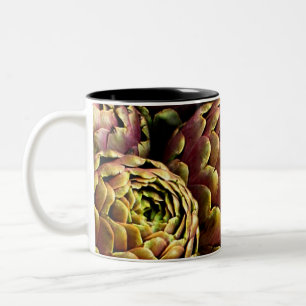 rome artichokes Two-Tone coffee mug