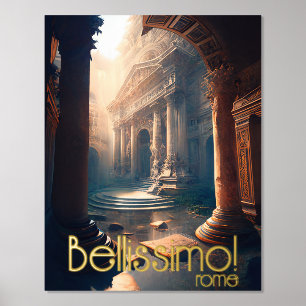 Rome Bellissimo Foil Prints