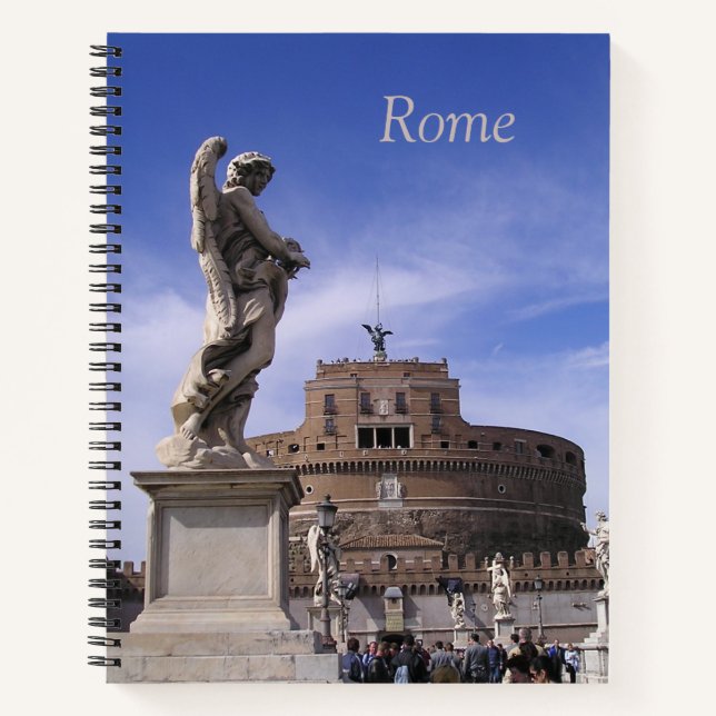 Rome, Castel Sant Angelo Cust. Notebook (Front)