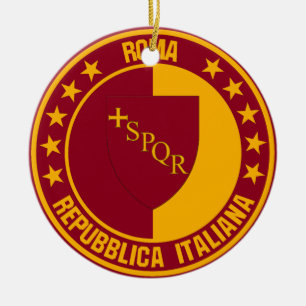 Rome                                               ceramic ornament