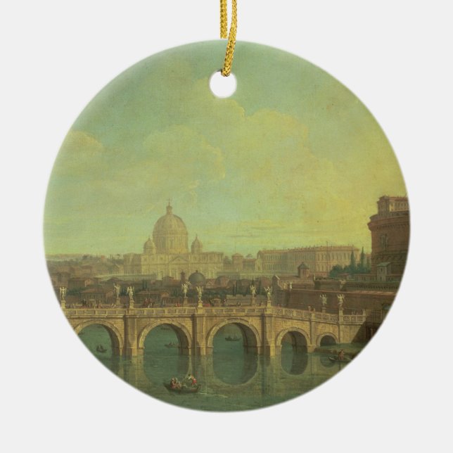 Rome Ceramic Tree Decoration (Front)